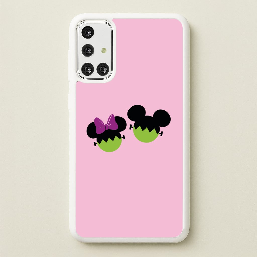 Frankenstein Mice Halloween - Disney Halloween Phone Case for Galaxy A71