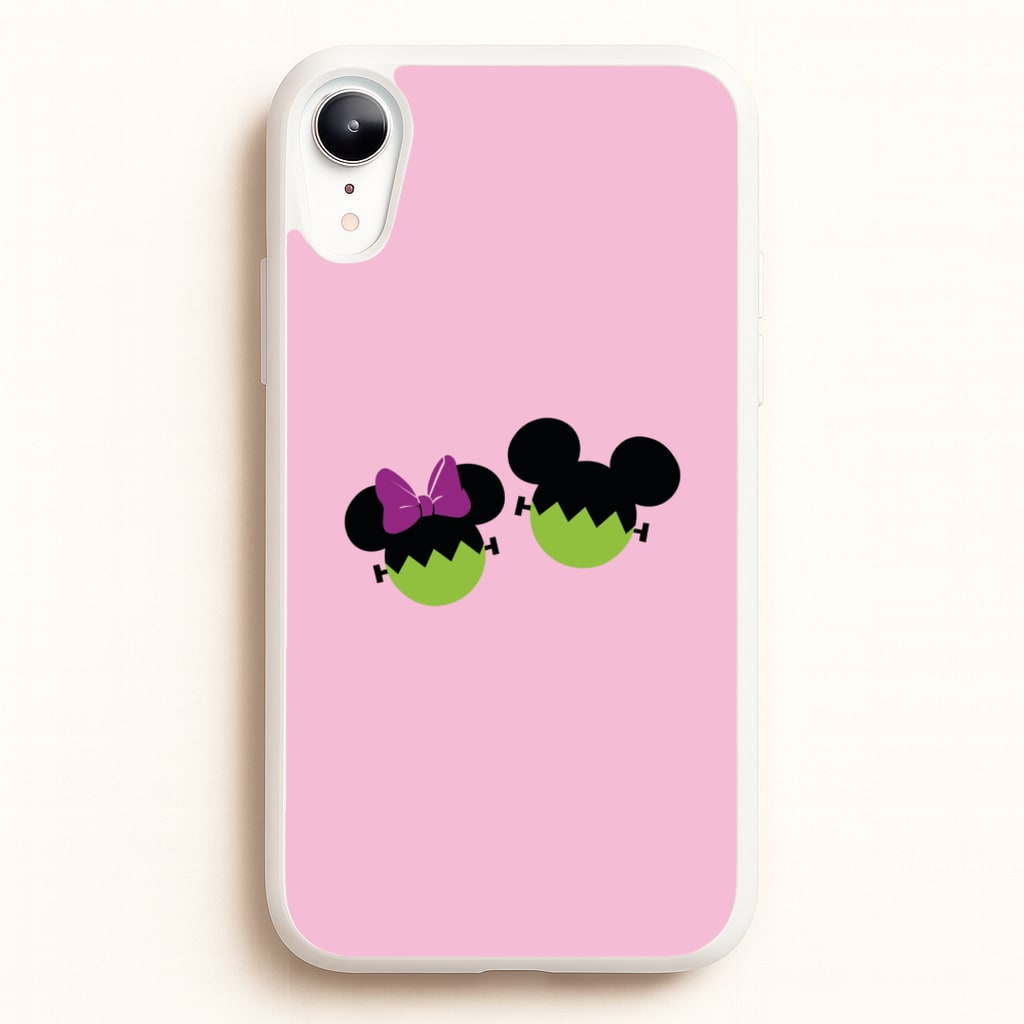 Frankenstein Mice Halloween - Disney Halloween Phone Case for iPhone XR
