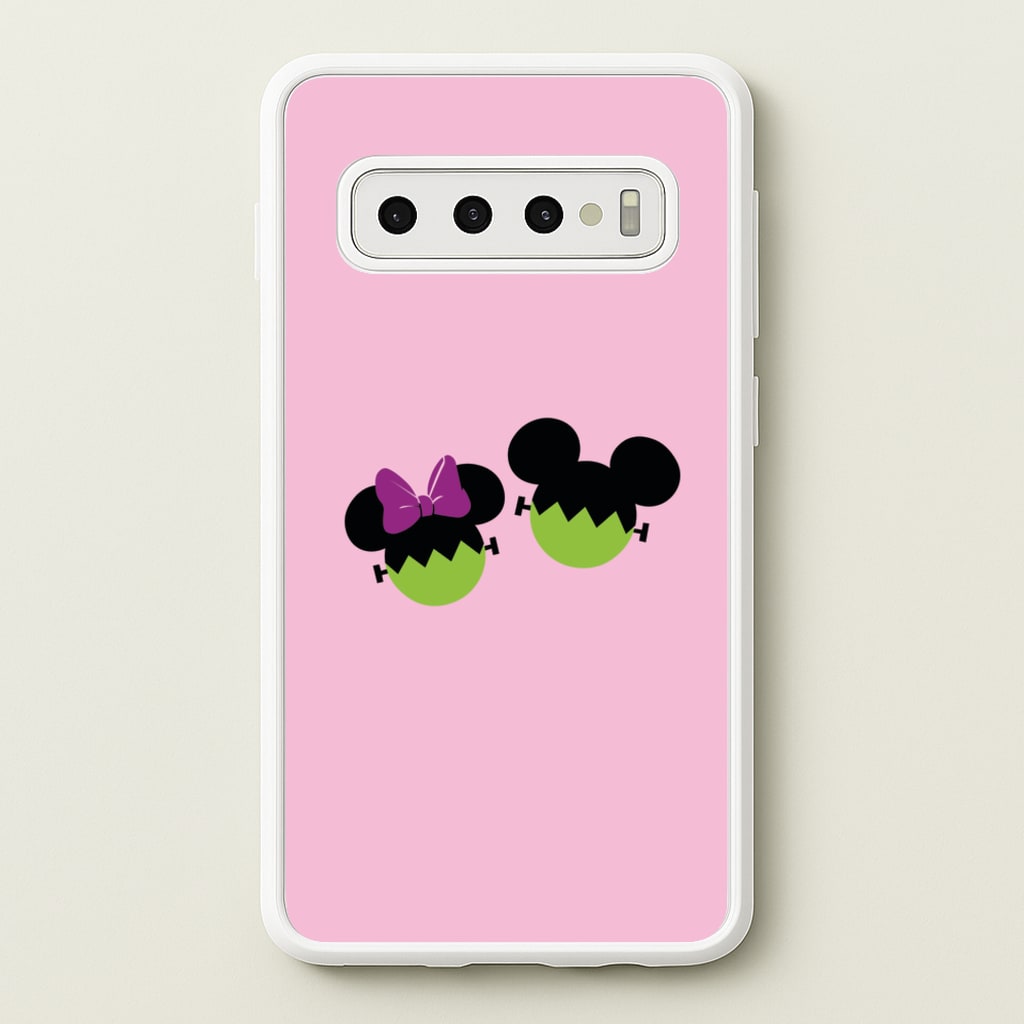 Frankenstein Mice Halloween - Disney Halloween Phone Case for Galaxy S10 Plus