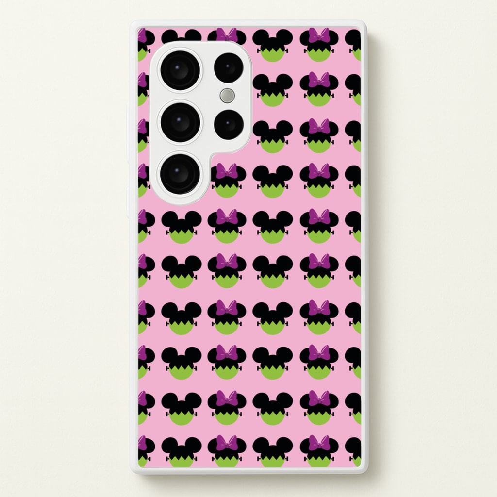 Frankenstein Mice Pattern Halloween - Disney Halloween Phone Case for Galaxy S24 Ultra
