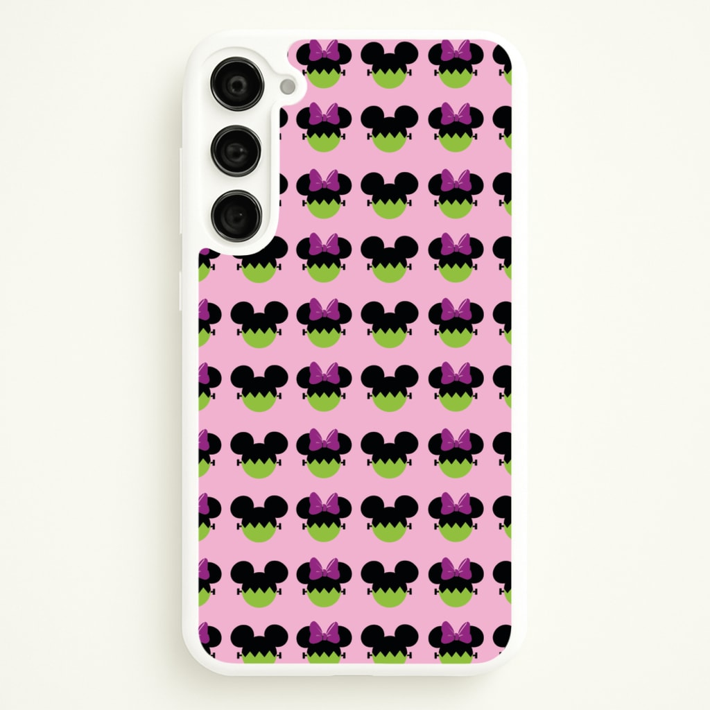 Frankenstein Mice Pattern Halloween - Disney Halloween Phone Case for Galaxy S23 Plus