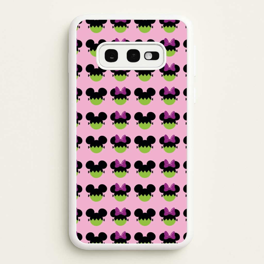 Frankenstein Mice Pattern Halloween - Disney Halloween Phone Case for Galaxy S10e