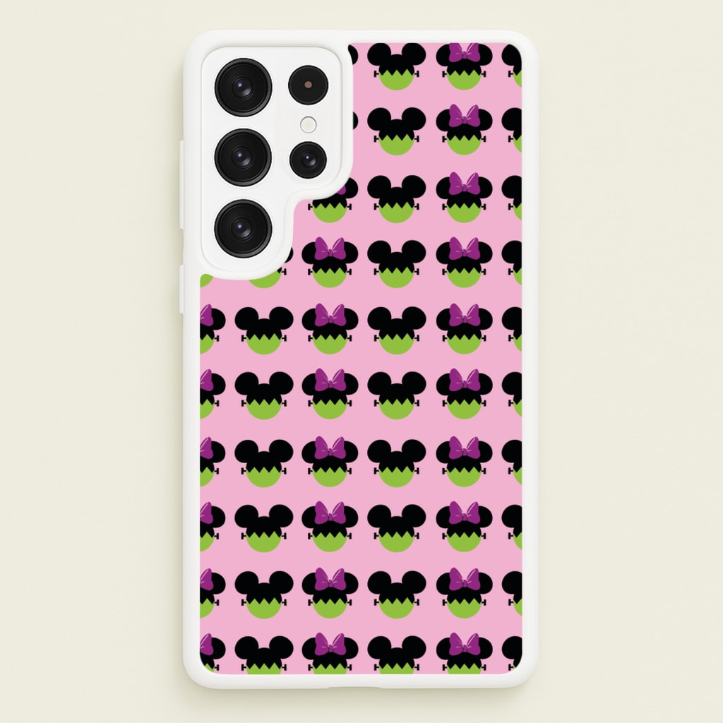 Frankenstein Mice Pattern Halloween - Disney Halloween Phone Case for Galaxy S22 Ultra