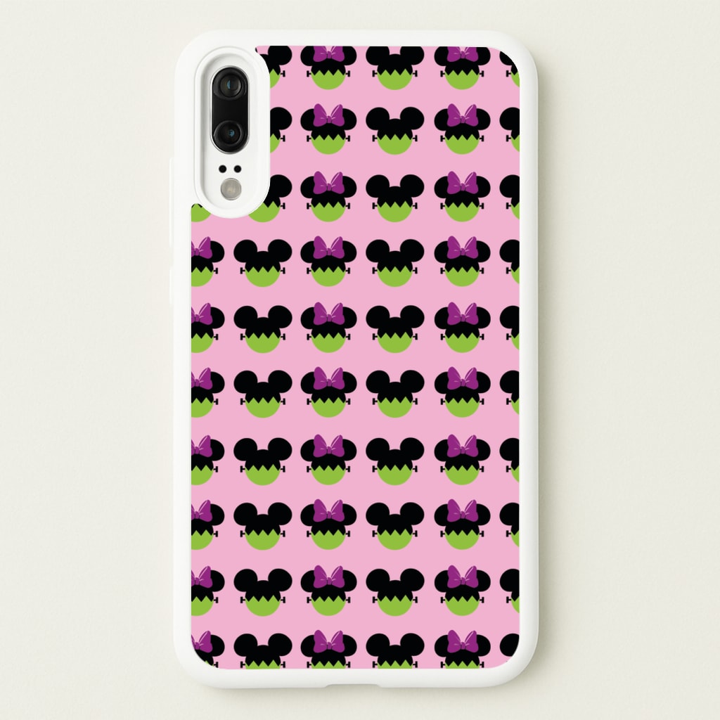Frankenstein Mice Pattern Halloween - Disney Halloween Phone Case for Huawei P20