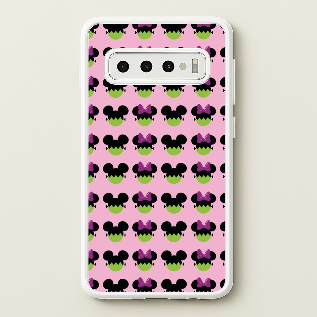 Frankenstein Mice Pattern Halloween - Disney Halloween Phone Case for Galaxy S10