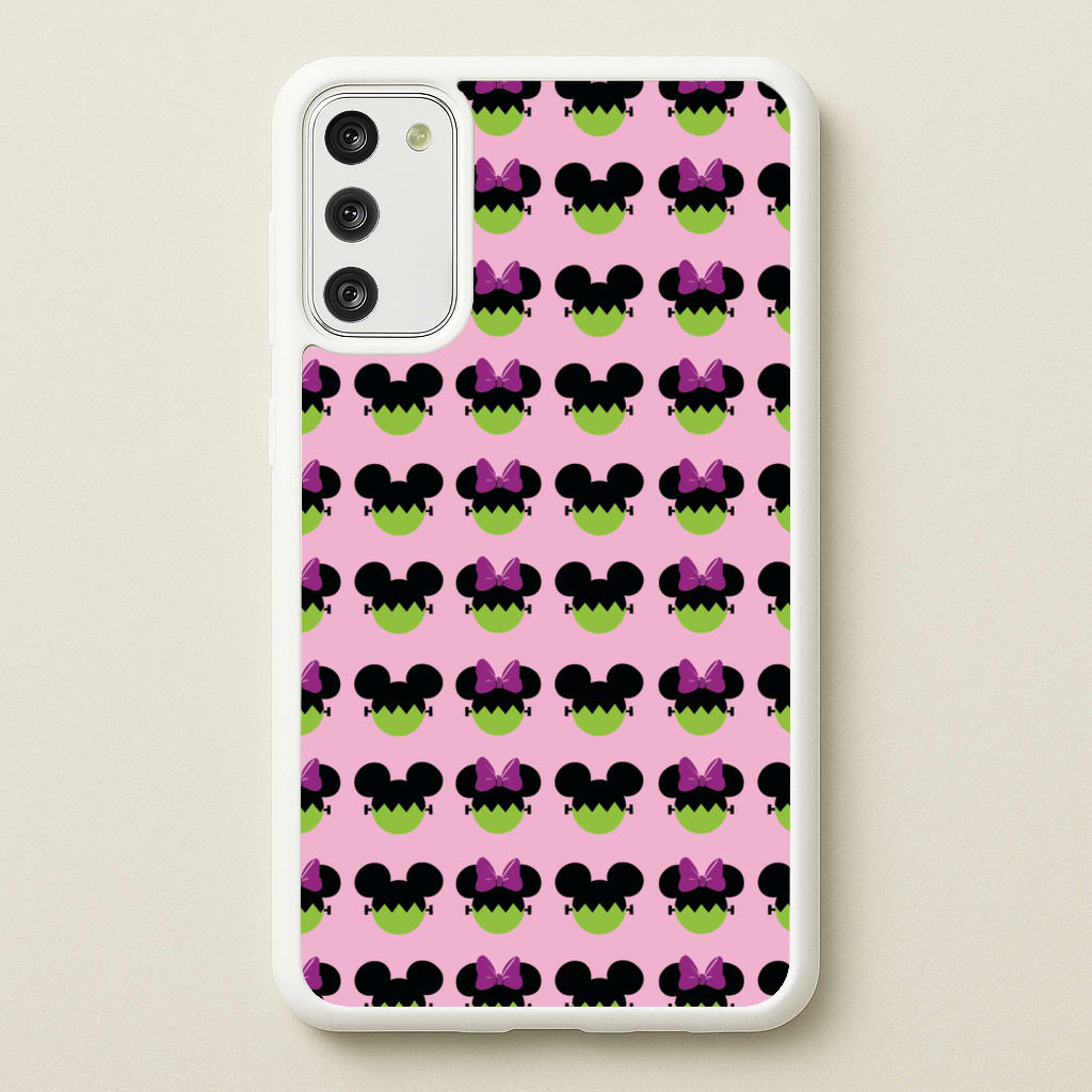 Frankenstein Mice Pattern Halloween - Disney Halloween Phone Case for Galaxy A41