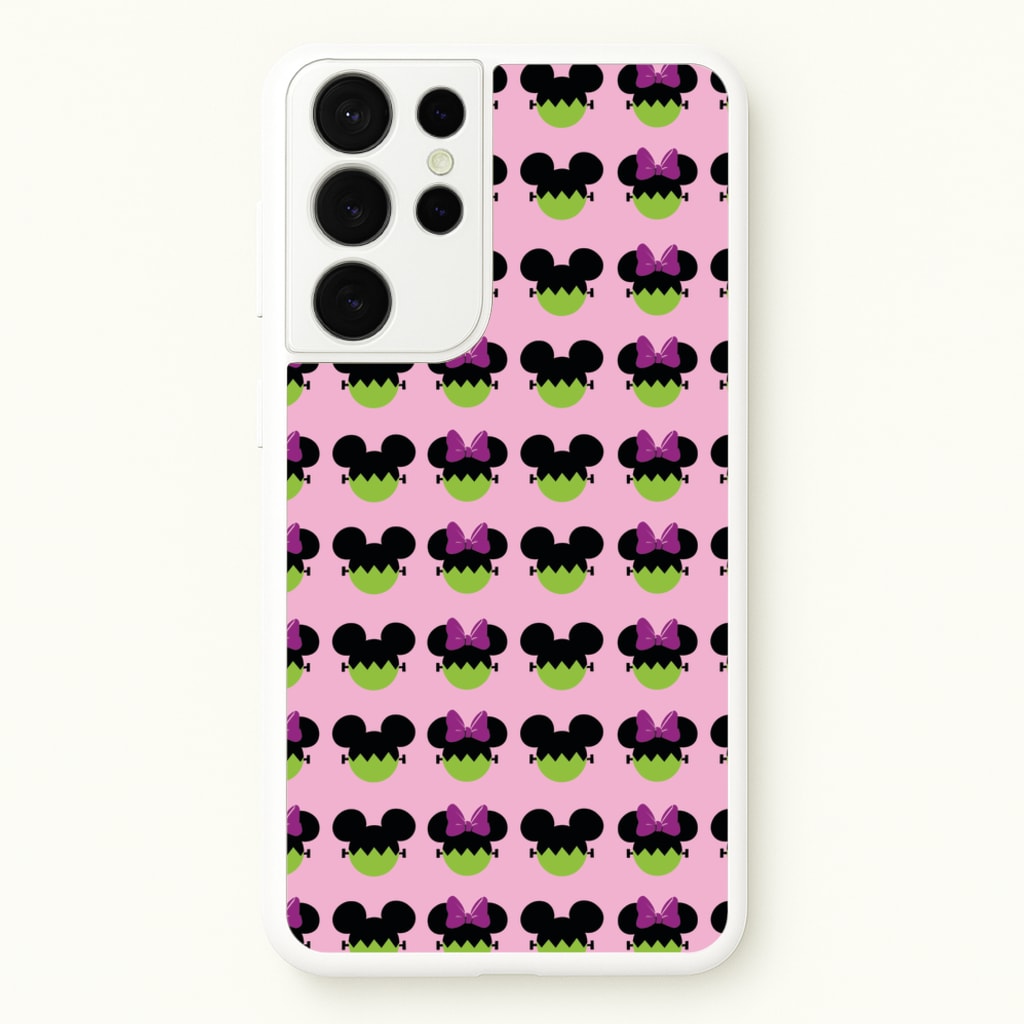 Frankenstein Mice Pattern Halloween - Disney Halloween Phone Case for Galaxy S21 Ultra