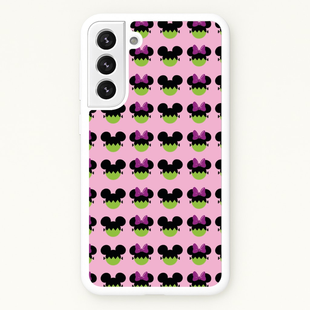 Frankenstein Mice Pattern Halloween - Disney Halloween Phone Case for Galaxy S21 Plus