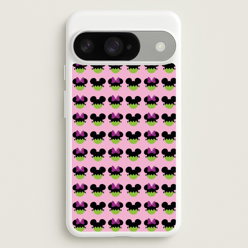 Frankenstein Mice Pattern Halloween Phone Case for Google Pixel 10 / 10 Pro