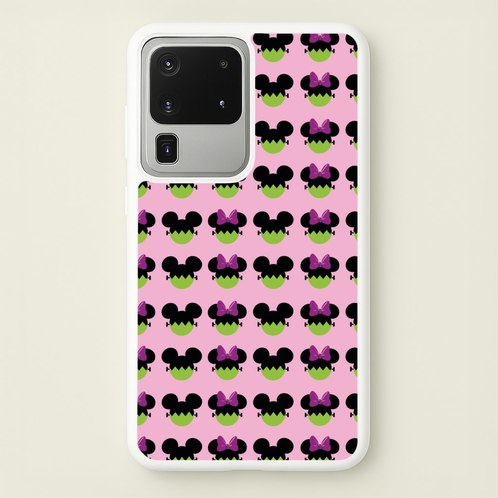 Frankenstein Mice Pattern Halloween - Disney Halloween Phone Case for Galaxy S20 Ultra