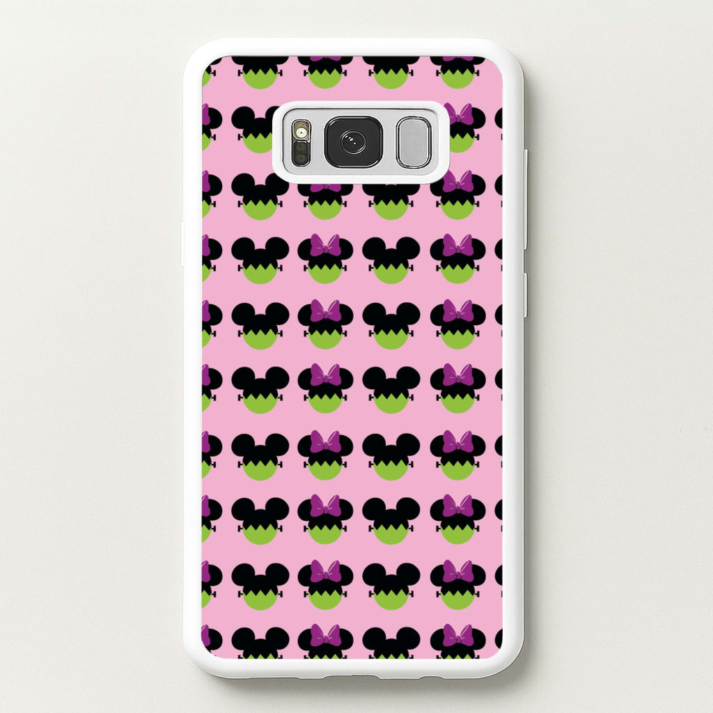 Frankenstein Mice Pattern Halloween - Disney Halloween Phone Case for Galaxy S8 Plus