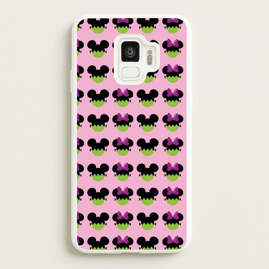 Frankenstein Mice Pattern Halloween - Disney Halloween Phone Case for Galaxy S9