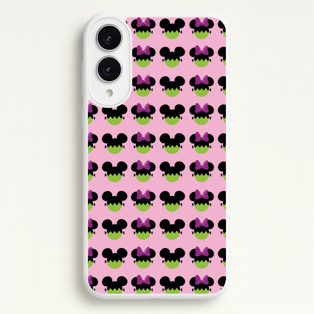 Frankenstein Mice Pattern Halloween - Disney Halloween Phone Case for Galaxy S25 Edge
