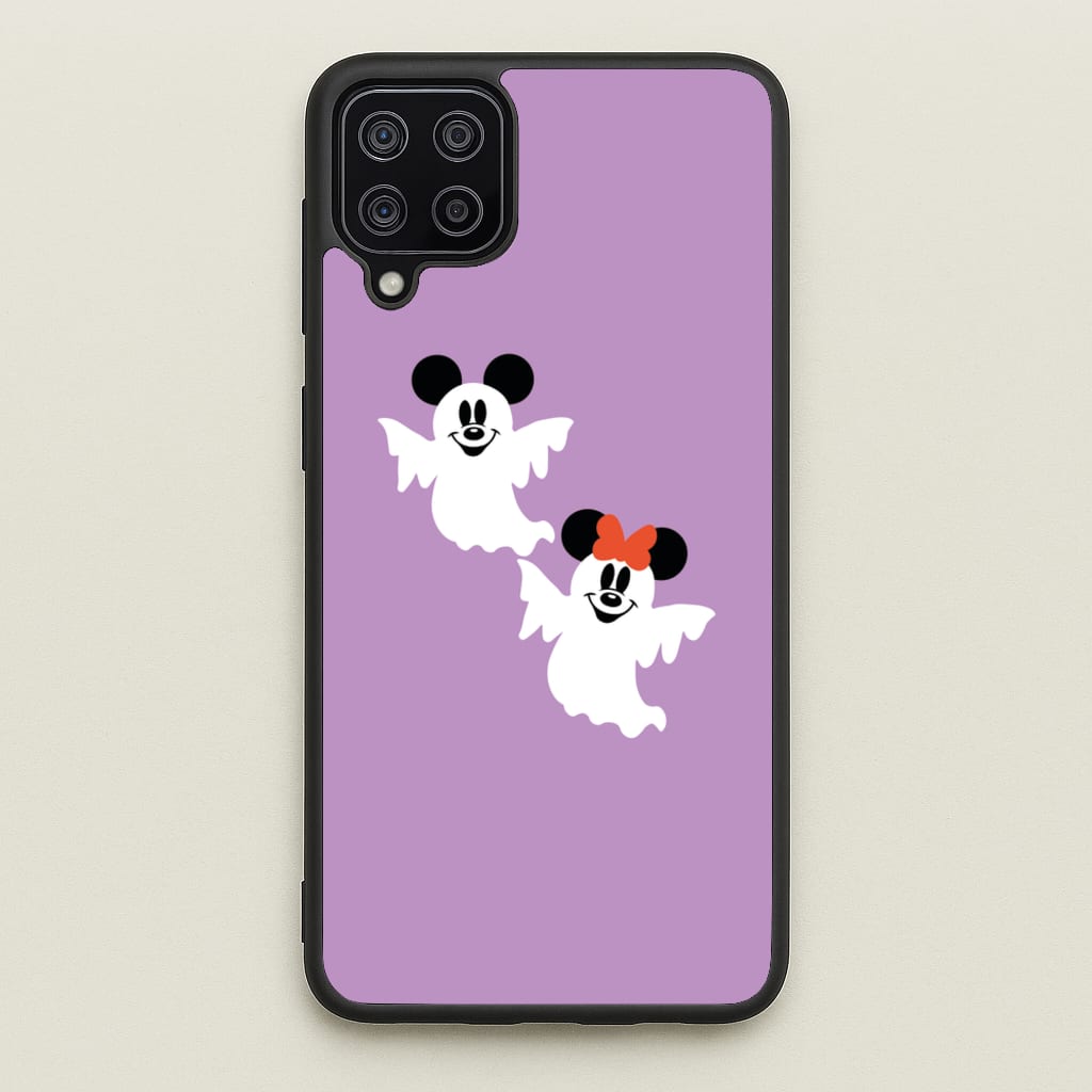 Mice Ghost Halloween - Disney Halloween Phone Case for Galaxy A12