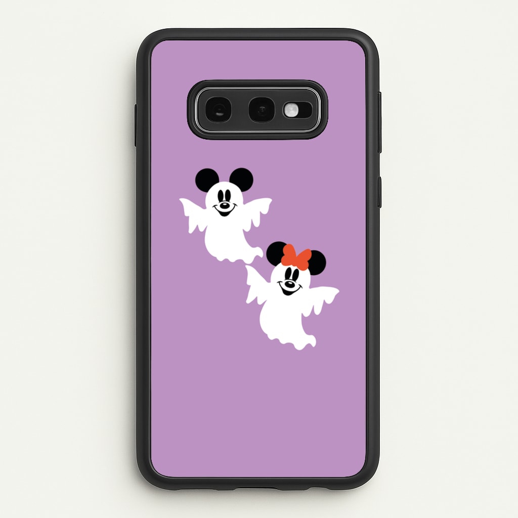 Mice Ghost Halloween - Disney Halloween Phone Case for Galaxy S10e