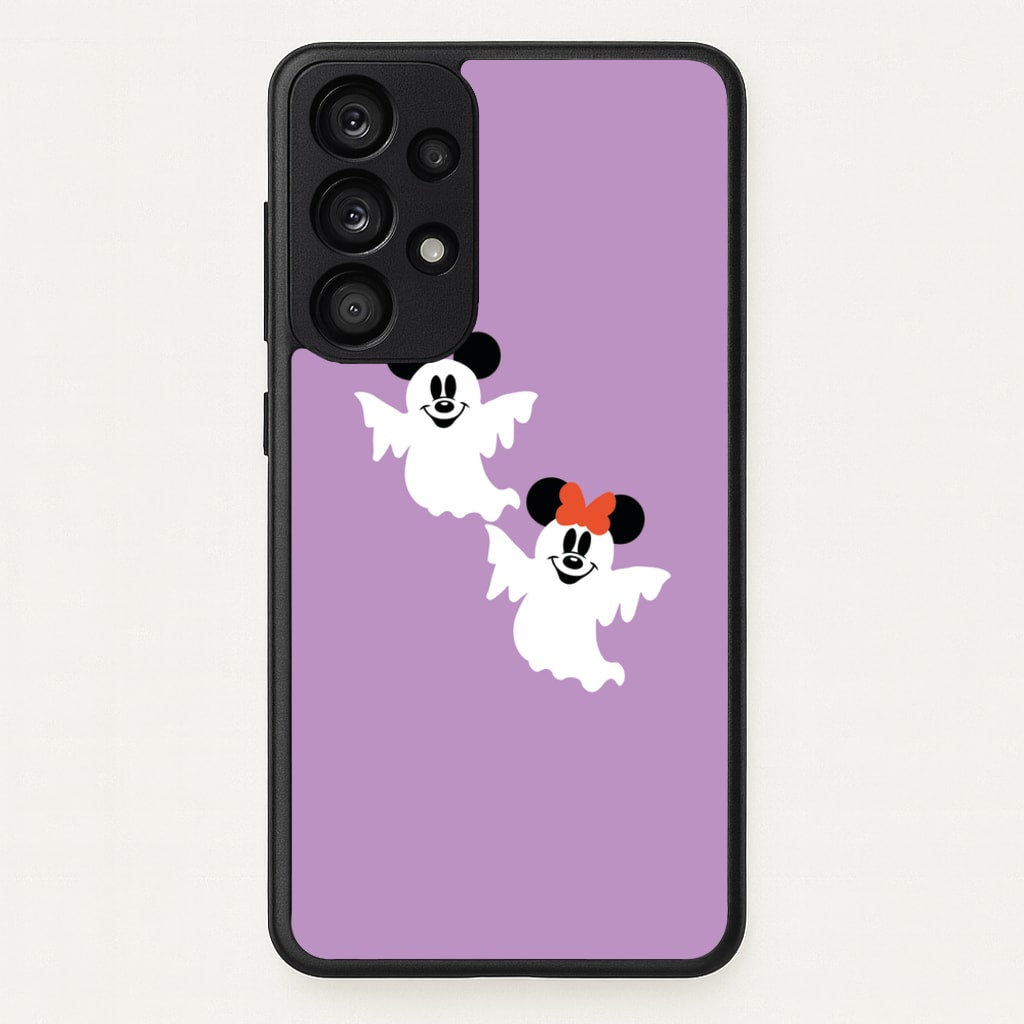 Mice Ghost Halloween - Disney Halloween Phone Case for Galaxy A53