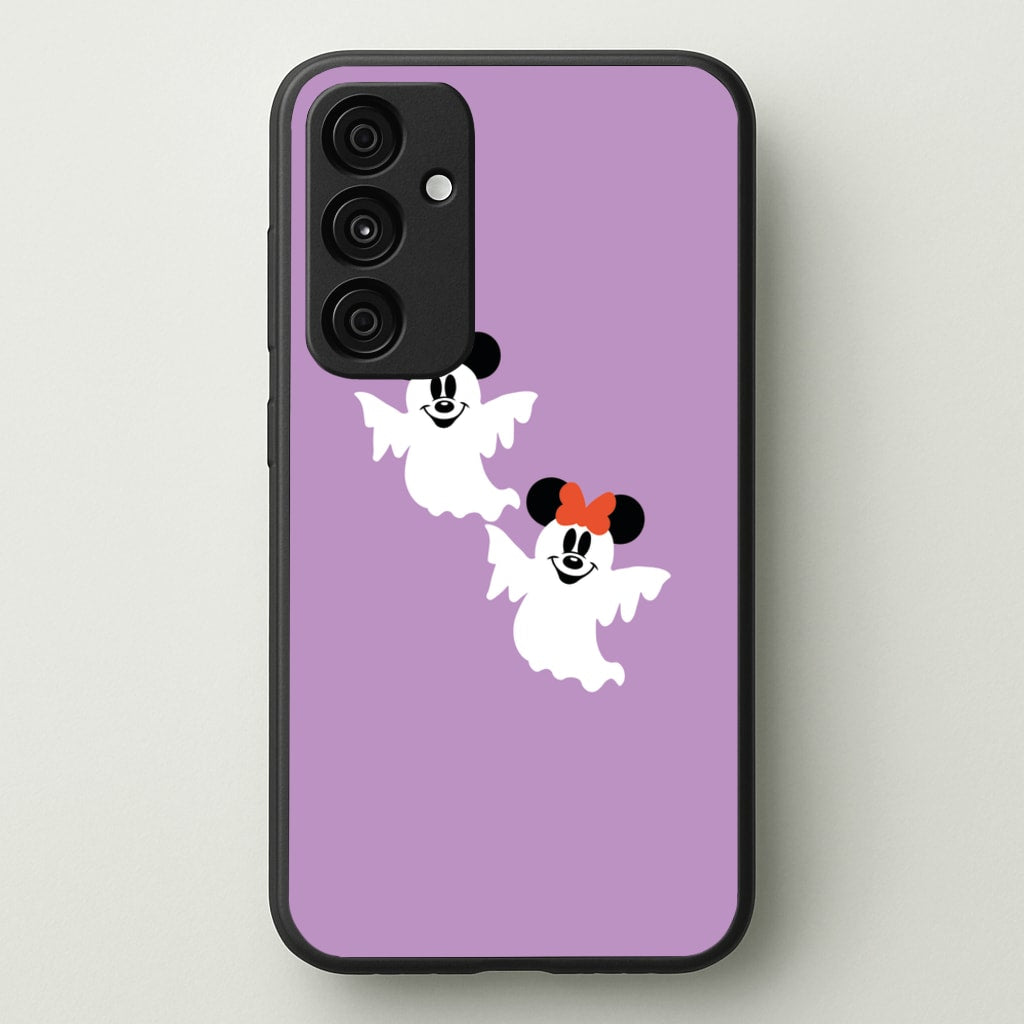 Mice Ghost Halloween - Disney Halloween Phone Case for Galaxy A35