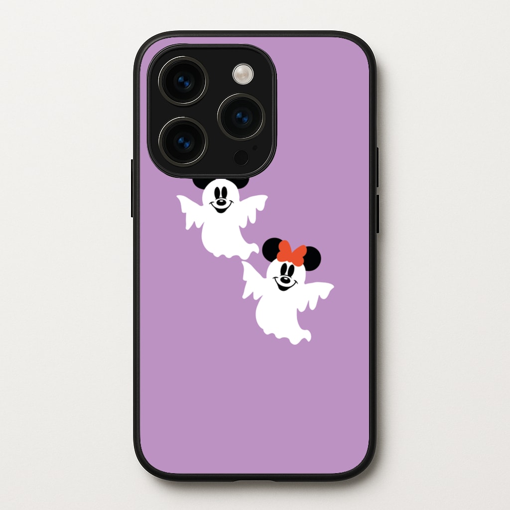 Mice Ghost Halloween - Disney Halloween Phone Case for iPhone 14 Pro Max