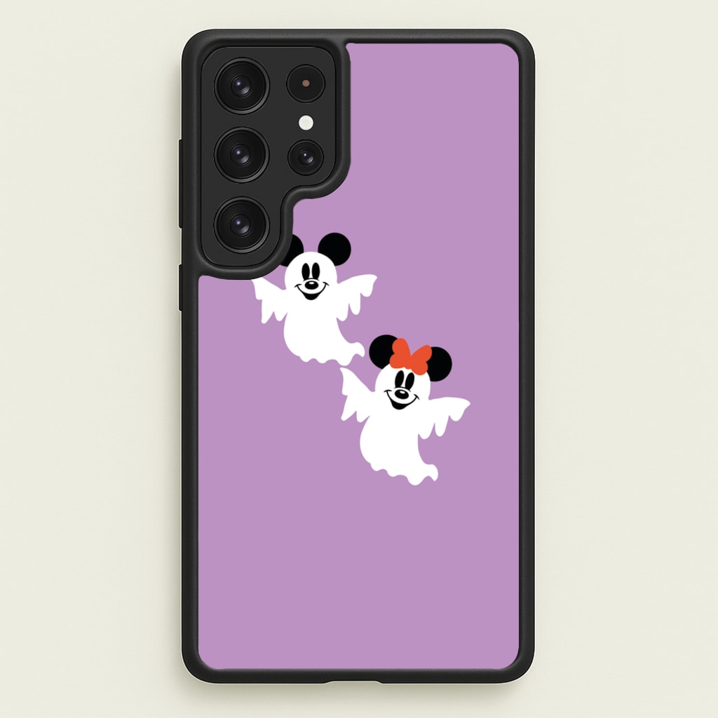 Mice Ghost Halloween - Disney Halloween Phone Case for Galaxy S23 Ultra