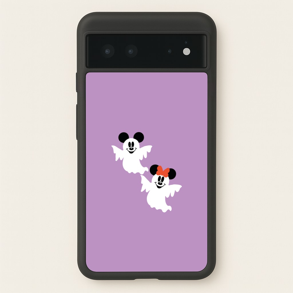 Mice Ghost Halloween - Disney Halloween Phone Case for Google Pixel 6