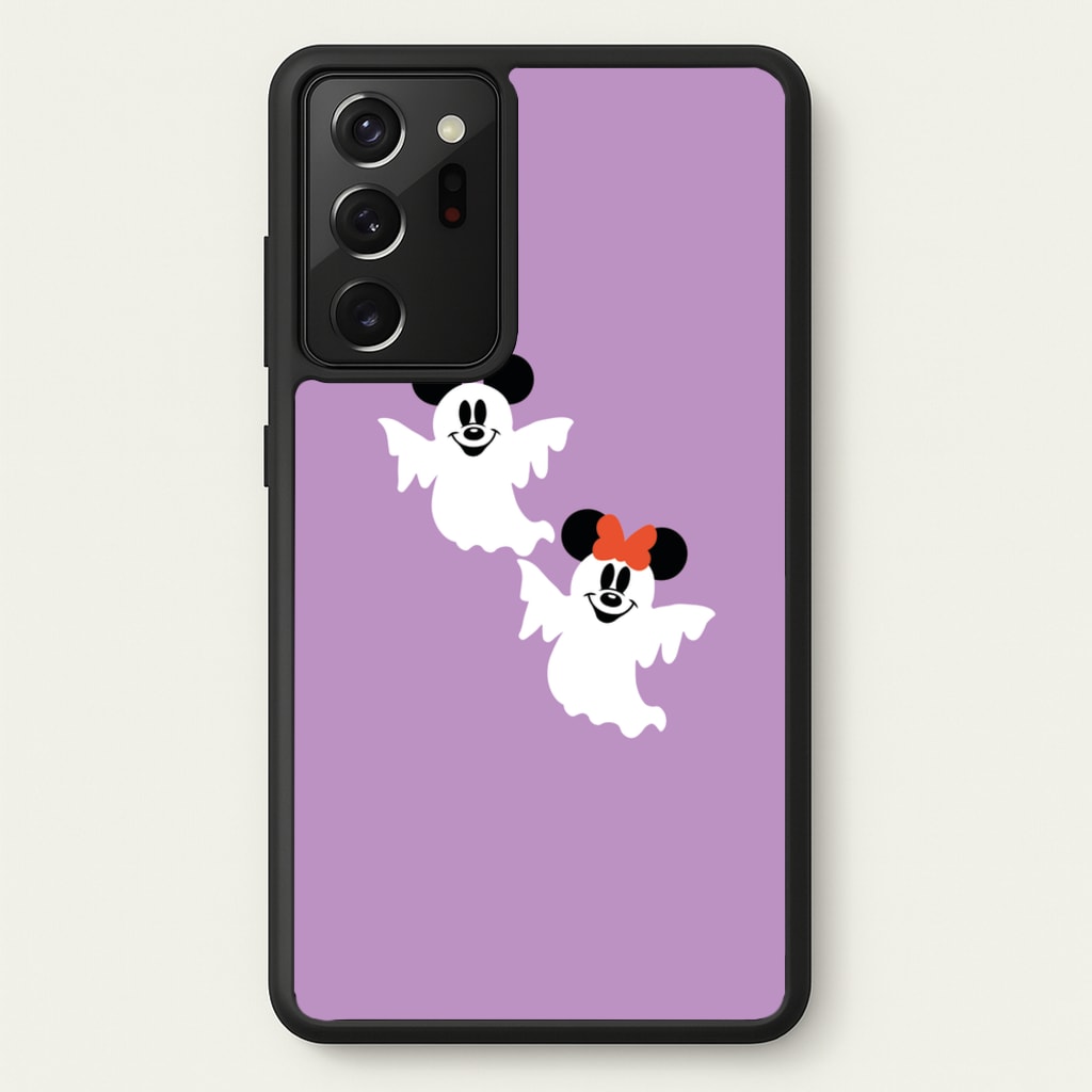 Mice Ghost Halloween - Disney Halloween Phone Case for Galaxy Note 20 Ultra