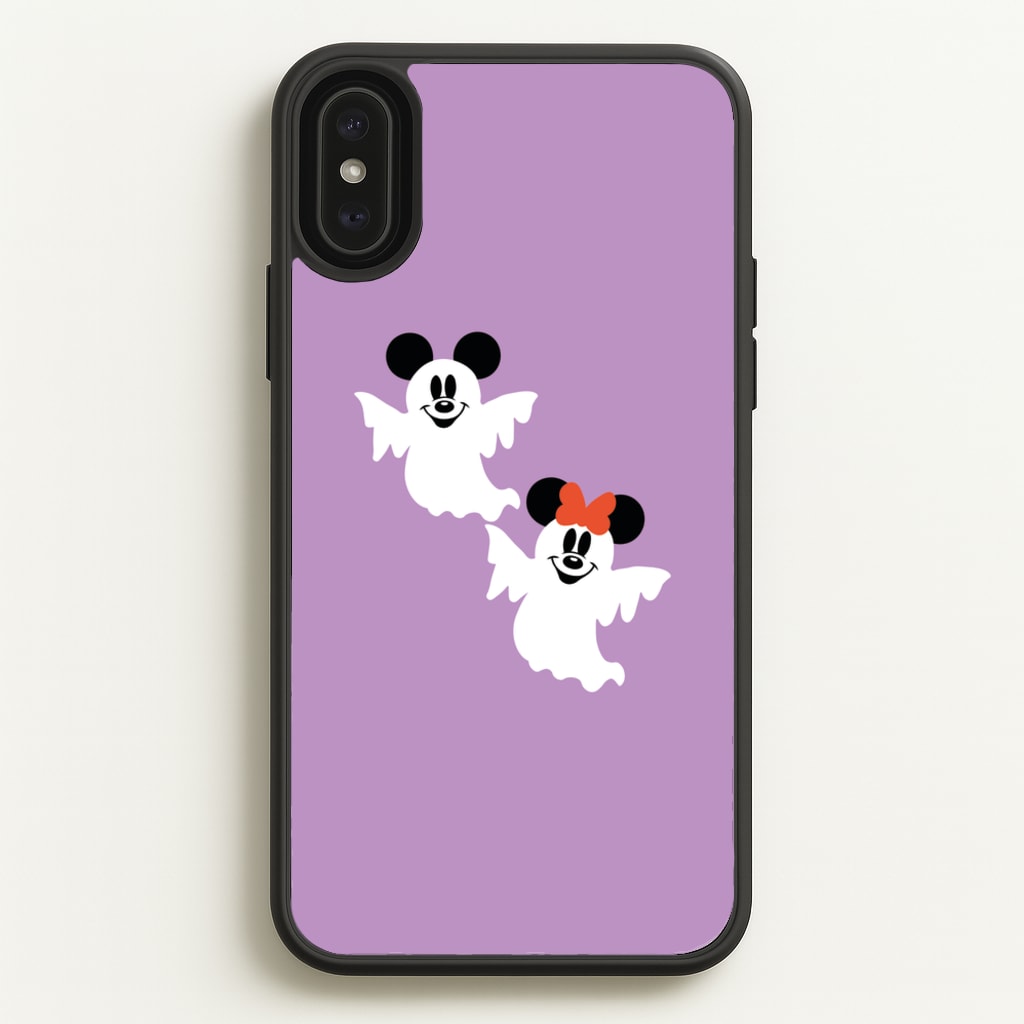 Mice Ghost Halloween - Disney Halloween Phone Case for iPhone XS Max