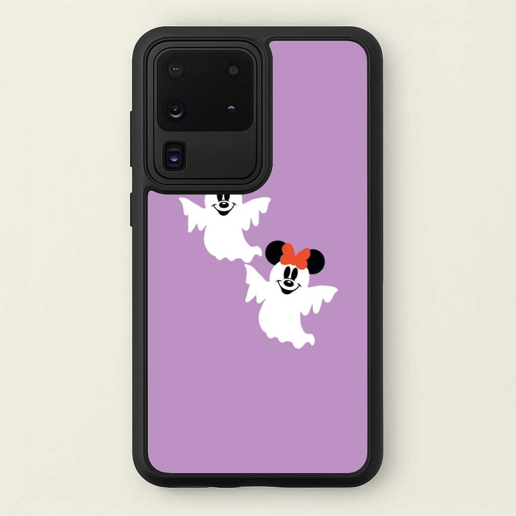 Mice Ghost Halloween - Disney Halloween Phone Case for Galaxy S20 Ultra