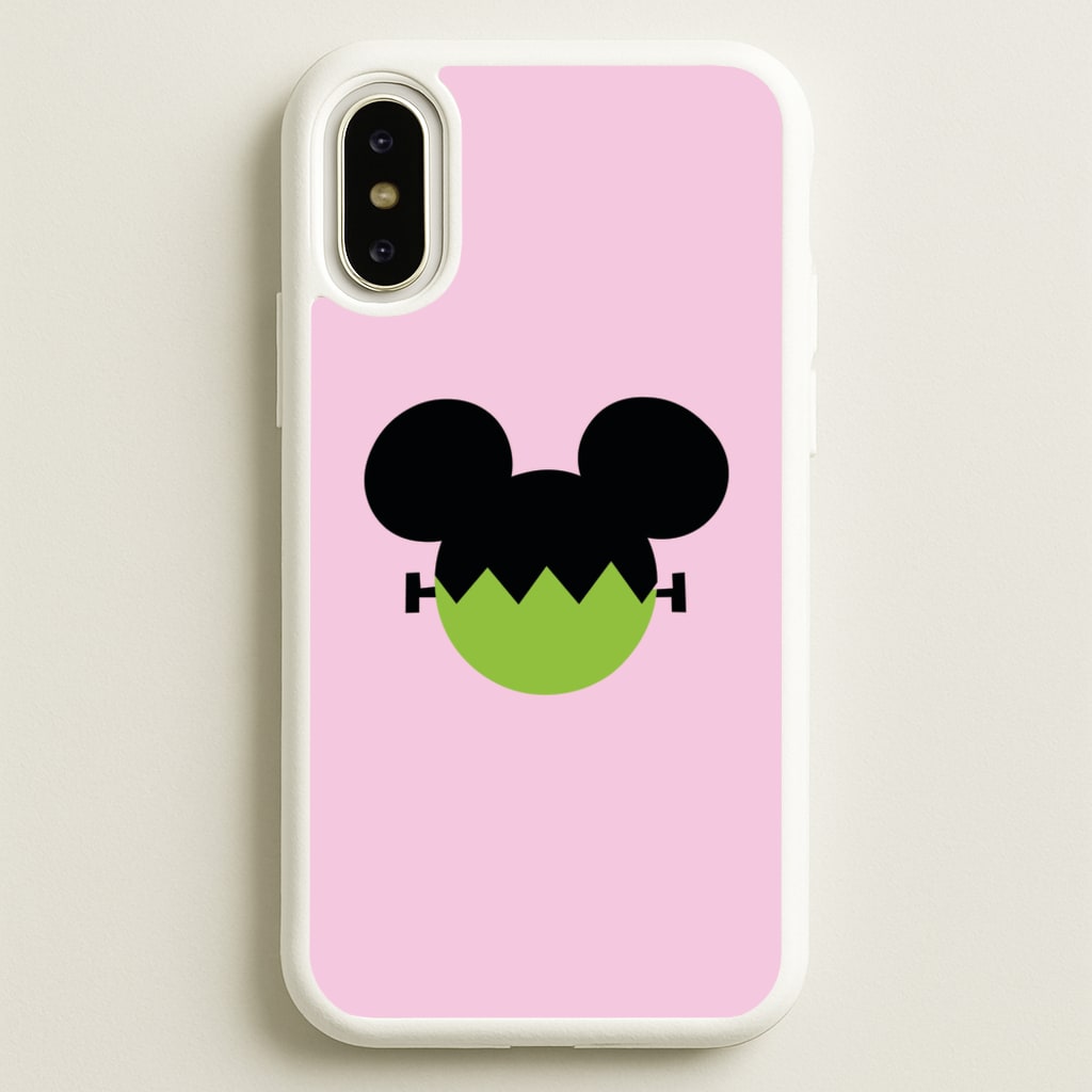Frankenstein Mouse Halloween - Disney Halloween Phone Case for iPhone X / XS