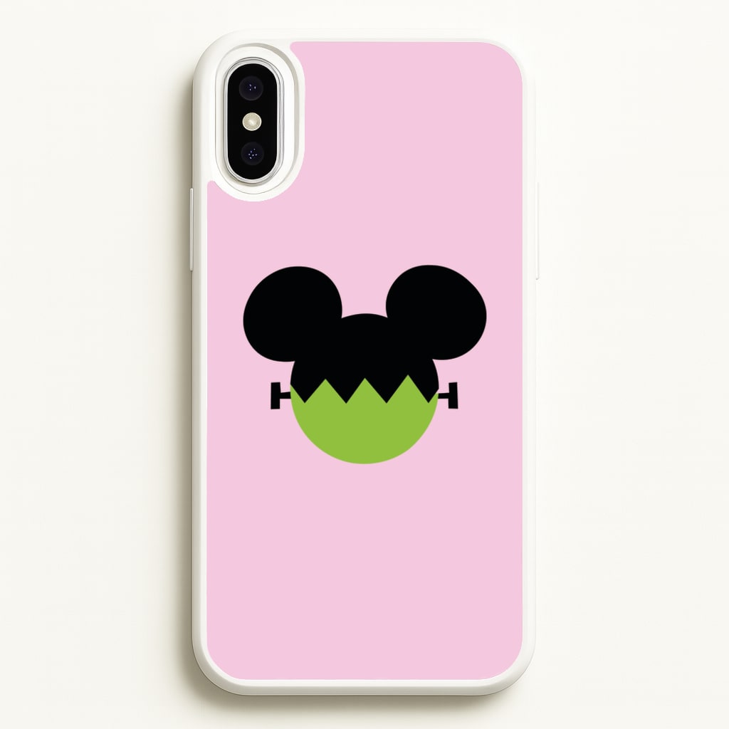 Frankenstein Mouse Halloween - Disney Halloween Phone Case for iPhone XS Max