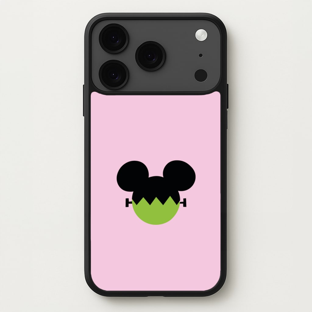Frankenstein Mouse Halloween Phone Case for iPhone 17 Pro Max