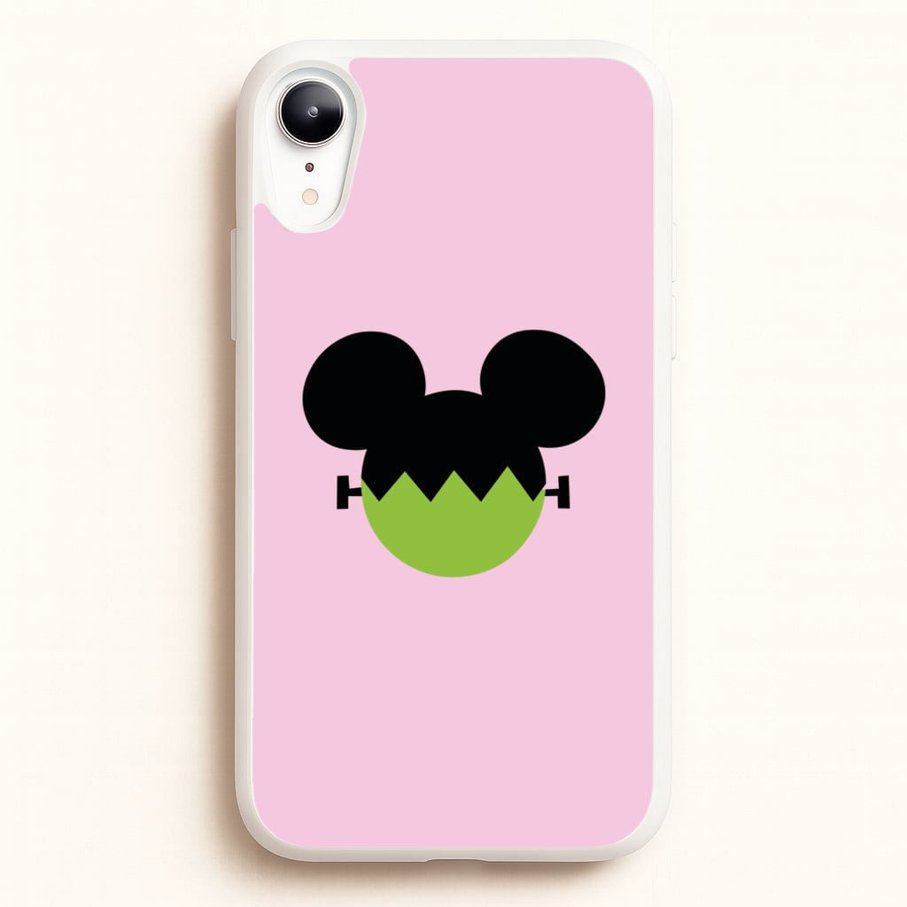 Frankenstein Mouse Halloween - Disney Halloween Phone Case for iPhone XR