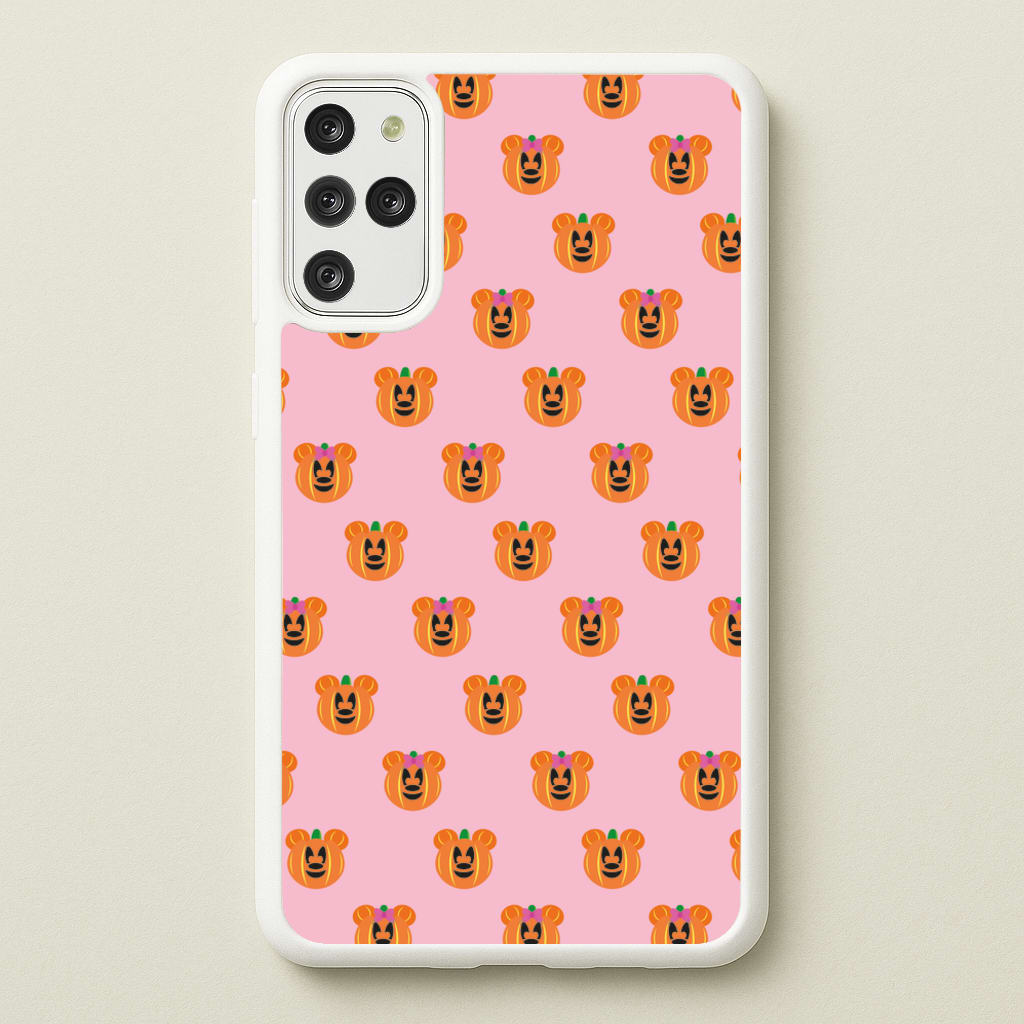 Female Mouse Pumpkin Pattern Halloween - Disney Halloween Phone Case for Galaxy S20 Plus
