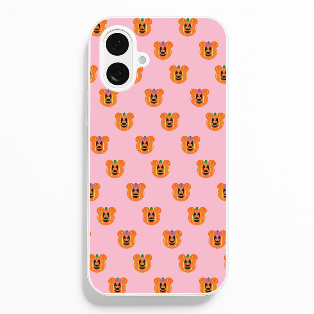 Female Mouse Pumpkin Pattern Halloween Phone Case