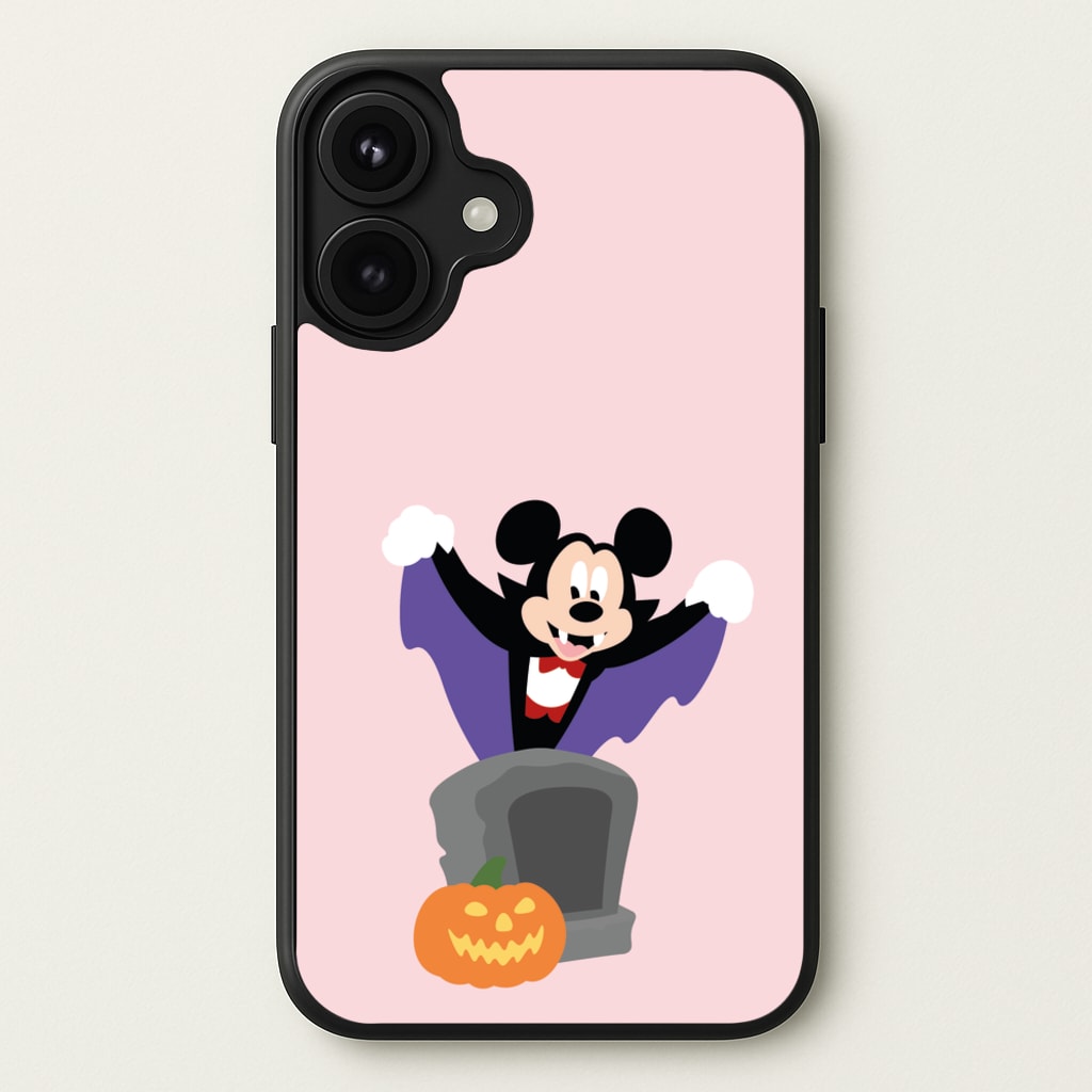 Vampire Mouse Halloween Phone Case for iPhone 17