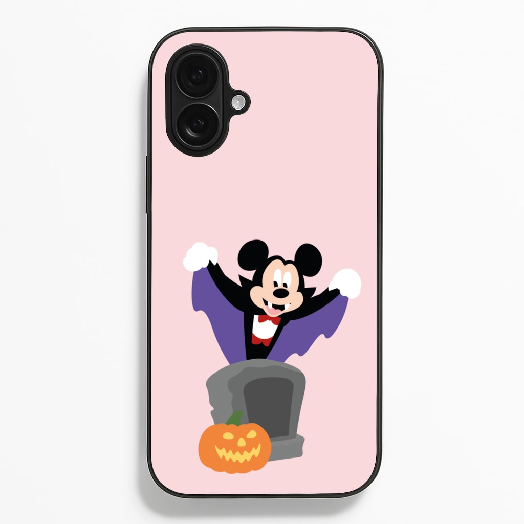 Vampire Mouse Halloween - Disney Halloween Phone Case for iPhone 16 Plus