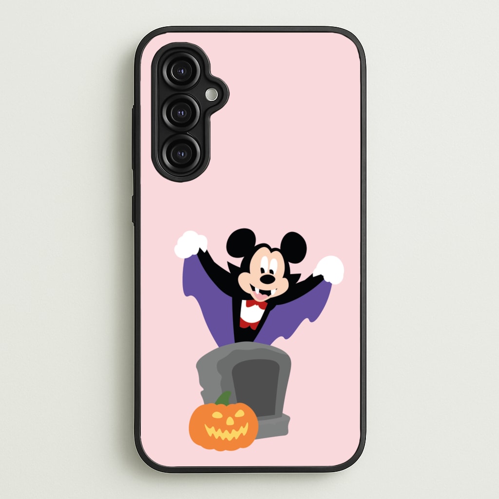 Vampire Mouse Halloween - Disney Halloween Phone Case for Galaxy A14