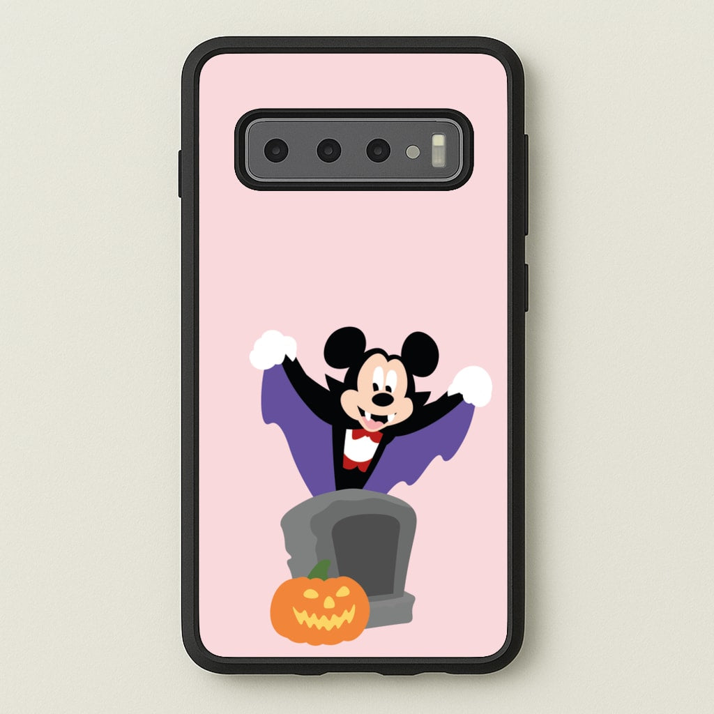 Vampire Mouse Halloween - Disney Halloween Phone Case for Galaxy S10