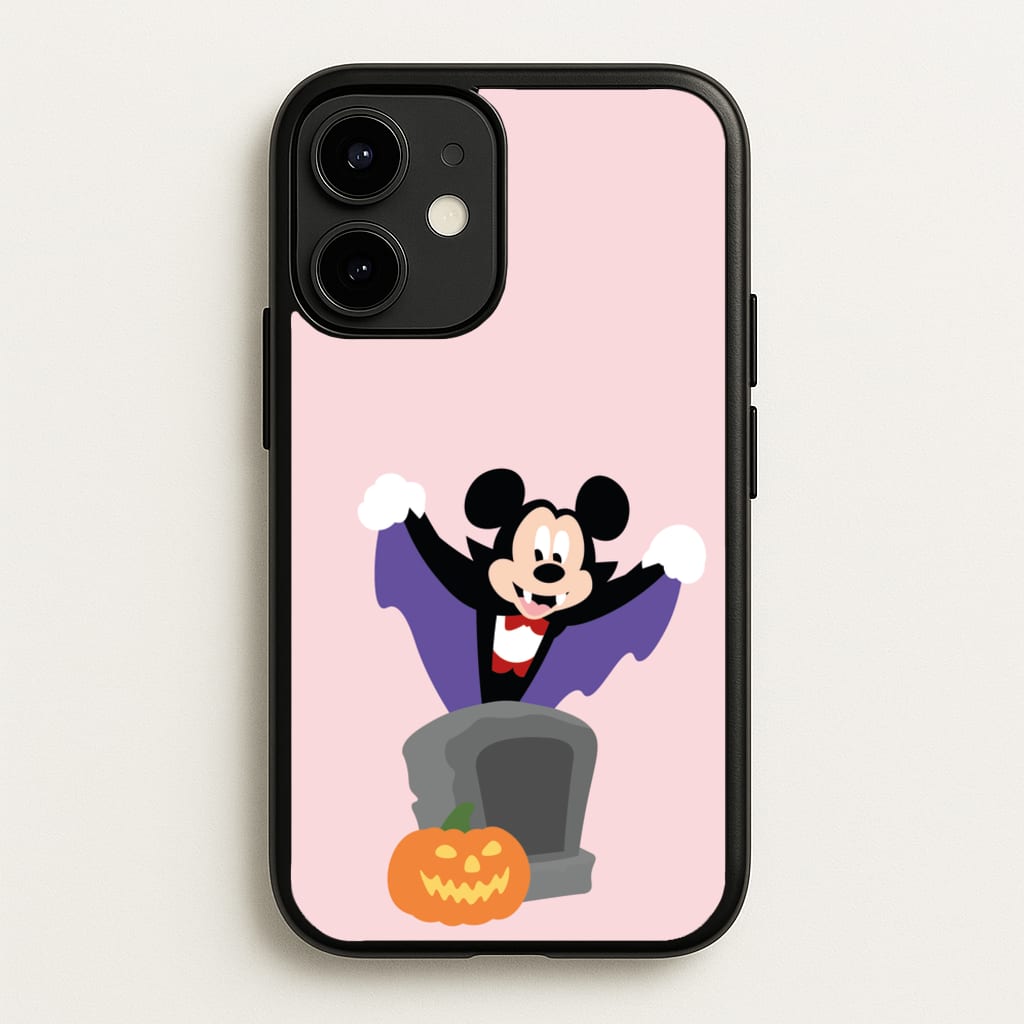 Vampire Mouse Halloween - Disney Halloween Phone Case for iPhone 12 / 12 Pro