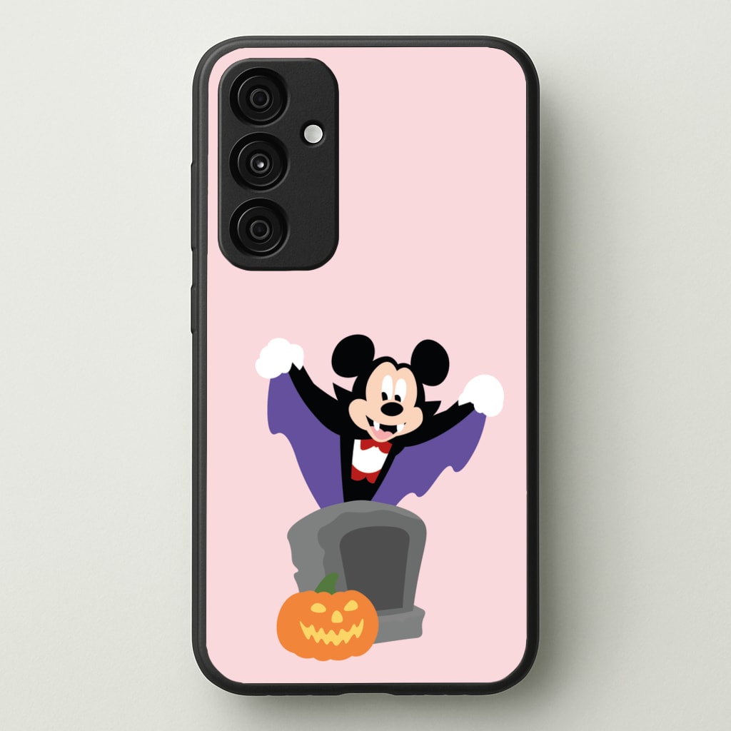 Vampire Mouse Halloween - Disney Halloween Phone Case for Galaxy A55
