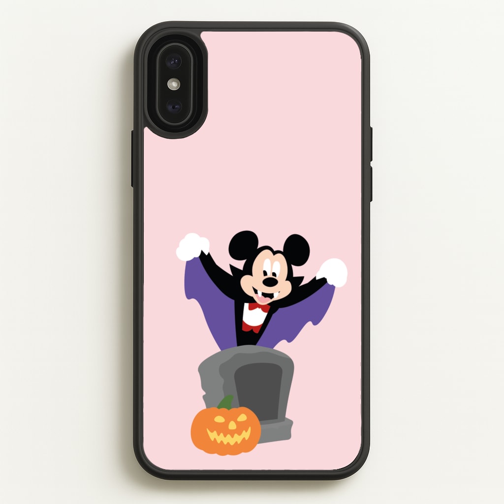 Vampire Mouse Halloween - Disney Halloween Phone Case for iPhone XS Max