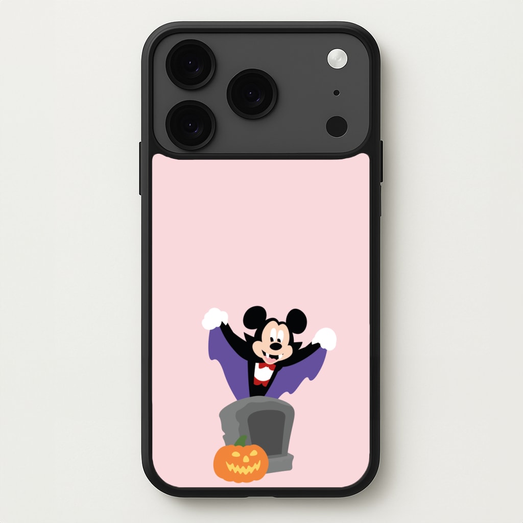 Vampire Mouse Halloween Phone Case for iPhone 17 Pro