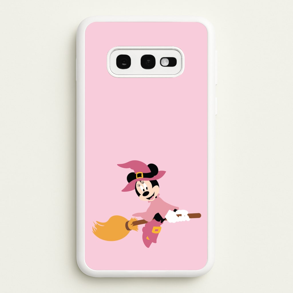 Witch Female Mouse Halloween - Disney Halloween Phone Case for Galaxy S10e