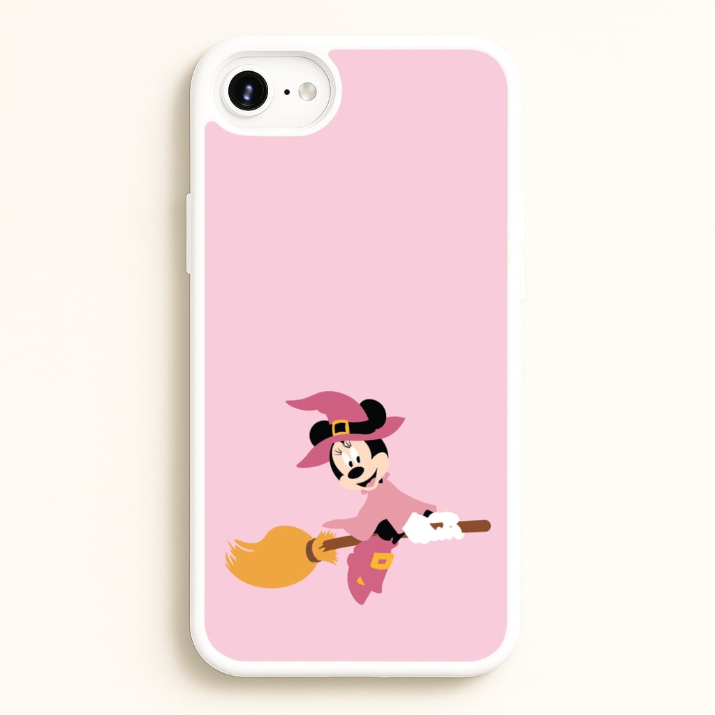 Witch Female Mouse Halloween - Disney Halloween Phone Case for iPhone 6 Plus / 7 Plus / 8 Plus
