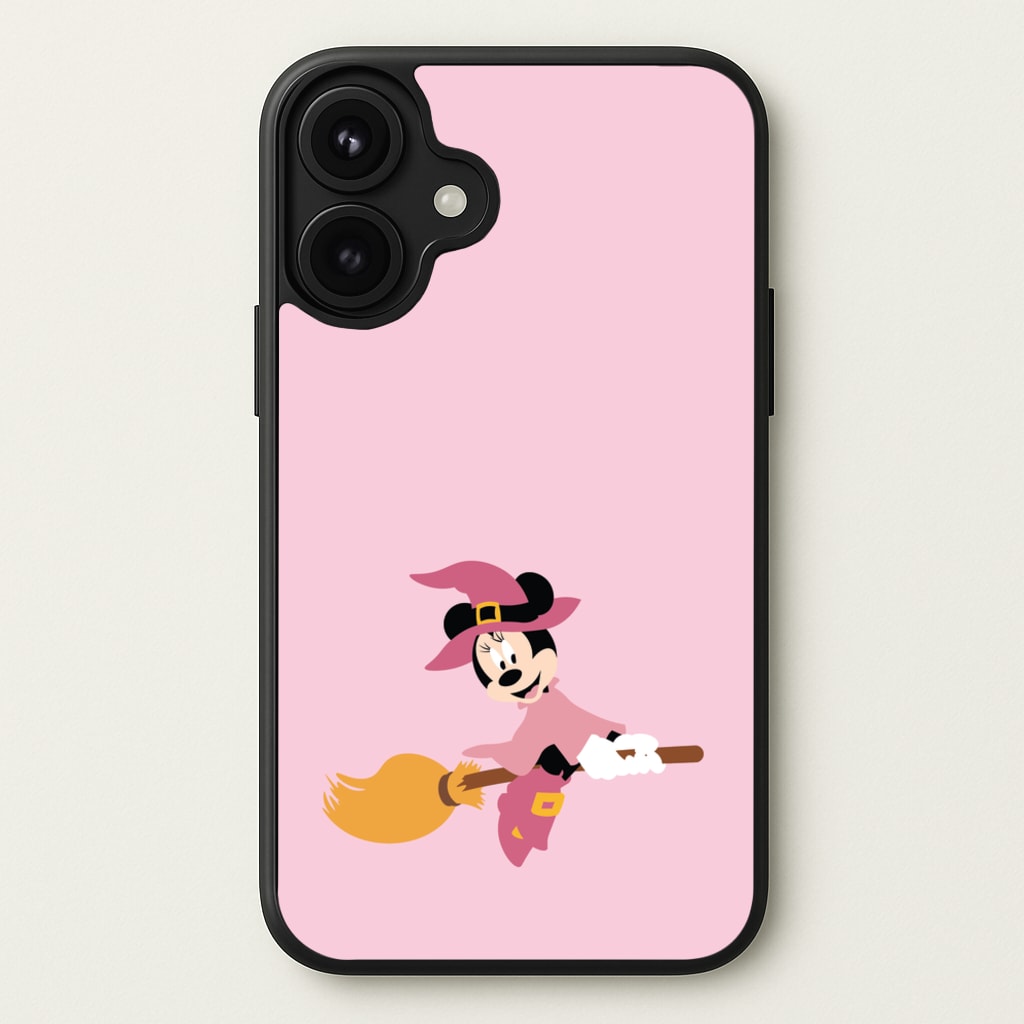 Witch Female Mouse Halloween Phone Case for iPhone 17