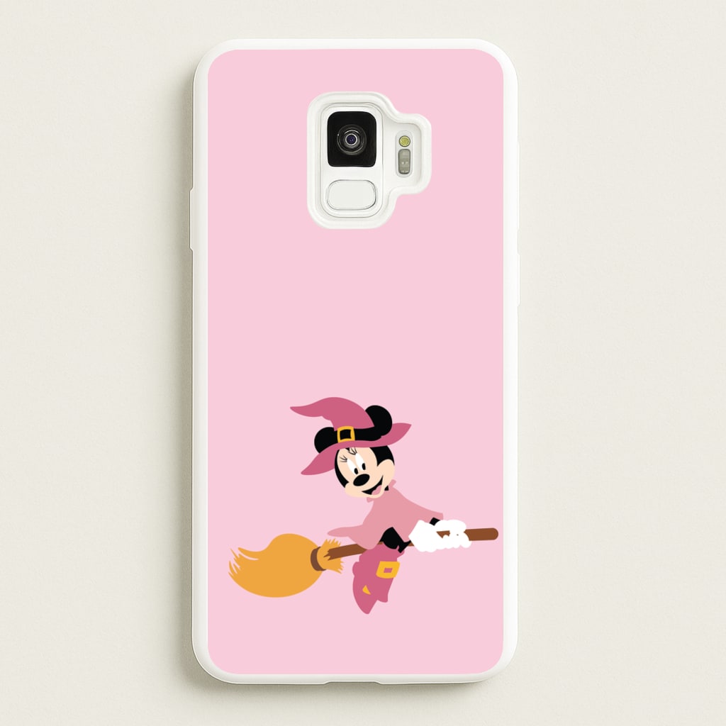 Witch Female Mouse Halloween - Disney Halloween Phone Case for Galaxy S9