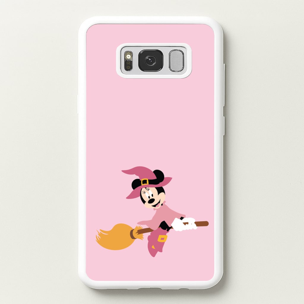 Witch Female Mouse Halloween - Disney Halloween Phone Case for Galaxy S8