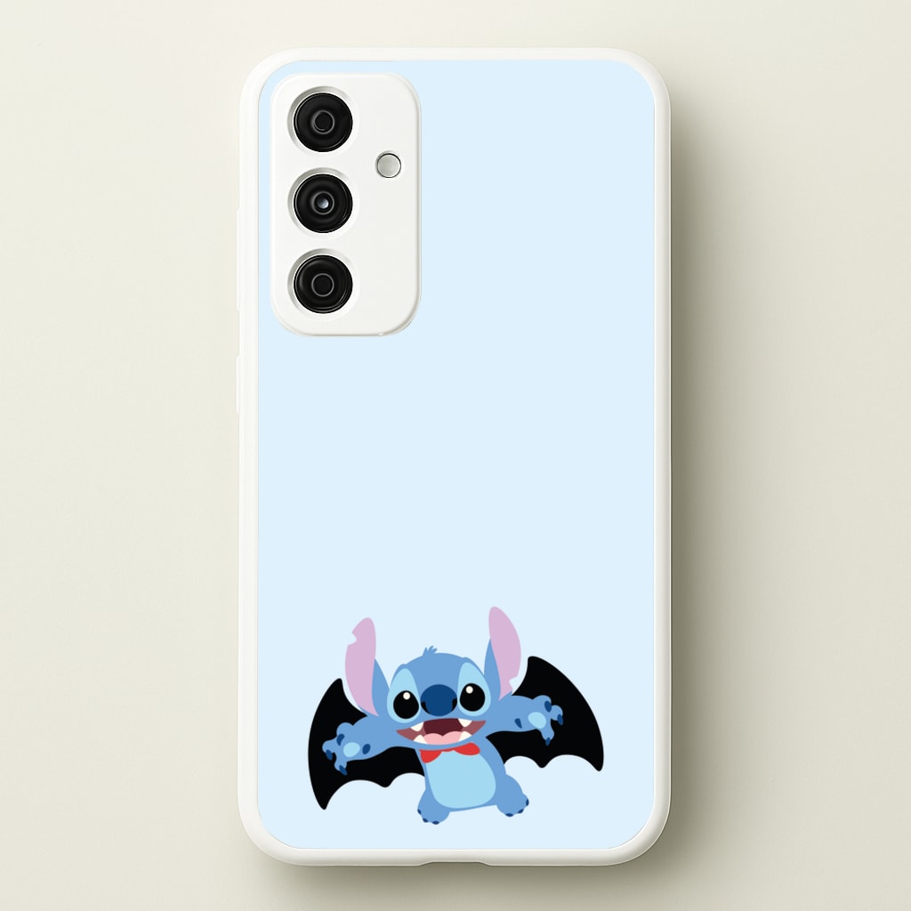 Vampire Alien Blue Halloween - Disney Halloween Phone Case for Galaxy A35