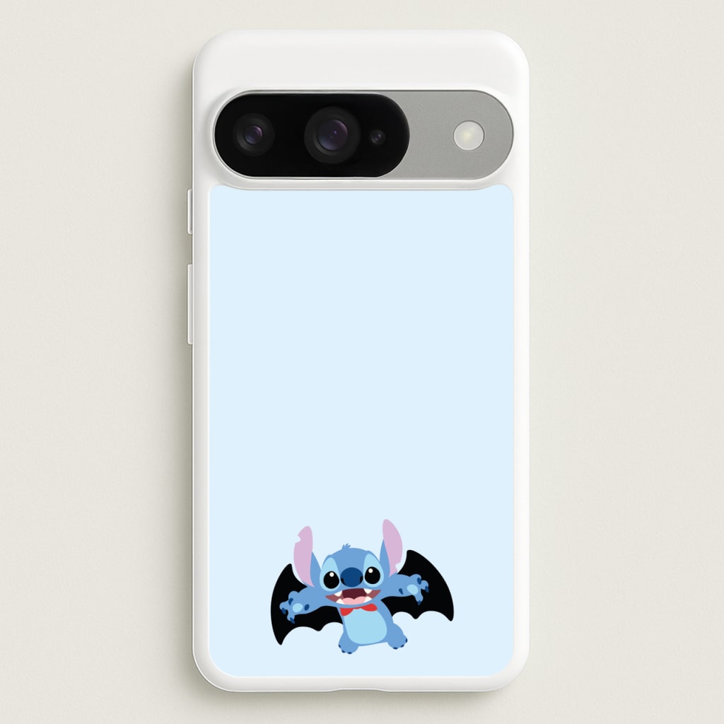 Vampire Alien Blue Halloween Phone Case for Google Pixel 10 / 10 Pro