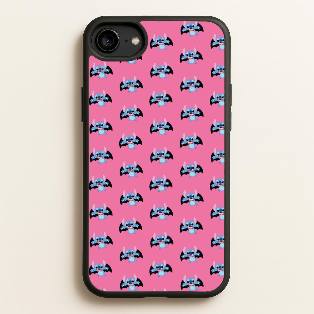 Vampire Alien Blue Pattern Halloween - Disney Halloween Phone Case for iPhone 6 / 7 / 8 / SE