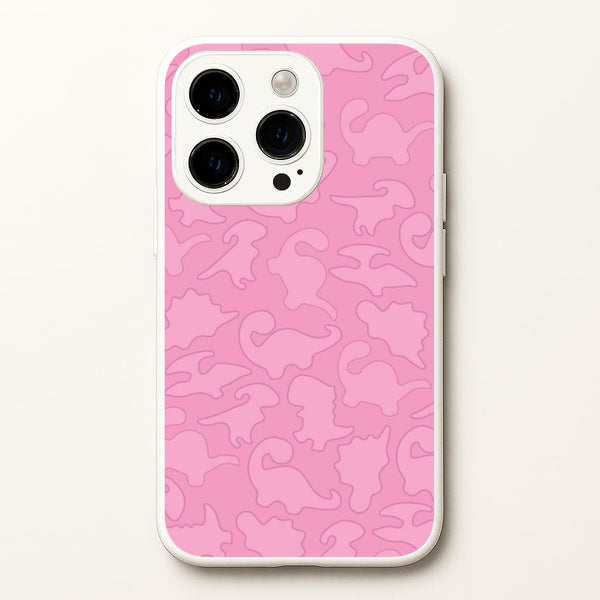 Pink Pattern - Dinosaurs - Dinosaurs Phone Case for iPhone 14 Pro